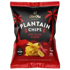 olu olu spicy yellow plantain chips