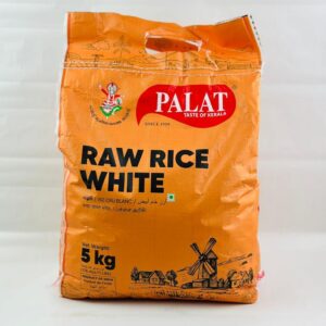 palat raw rice white