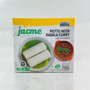 jacme puttu with kadala curry